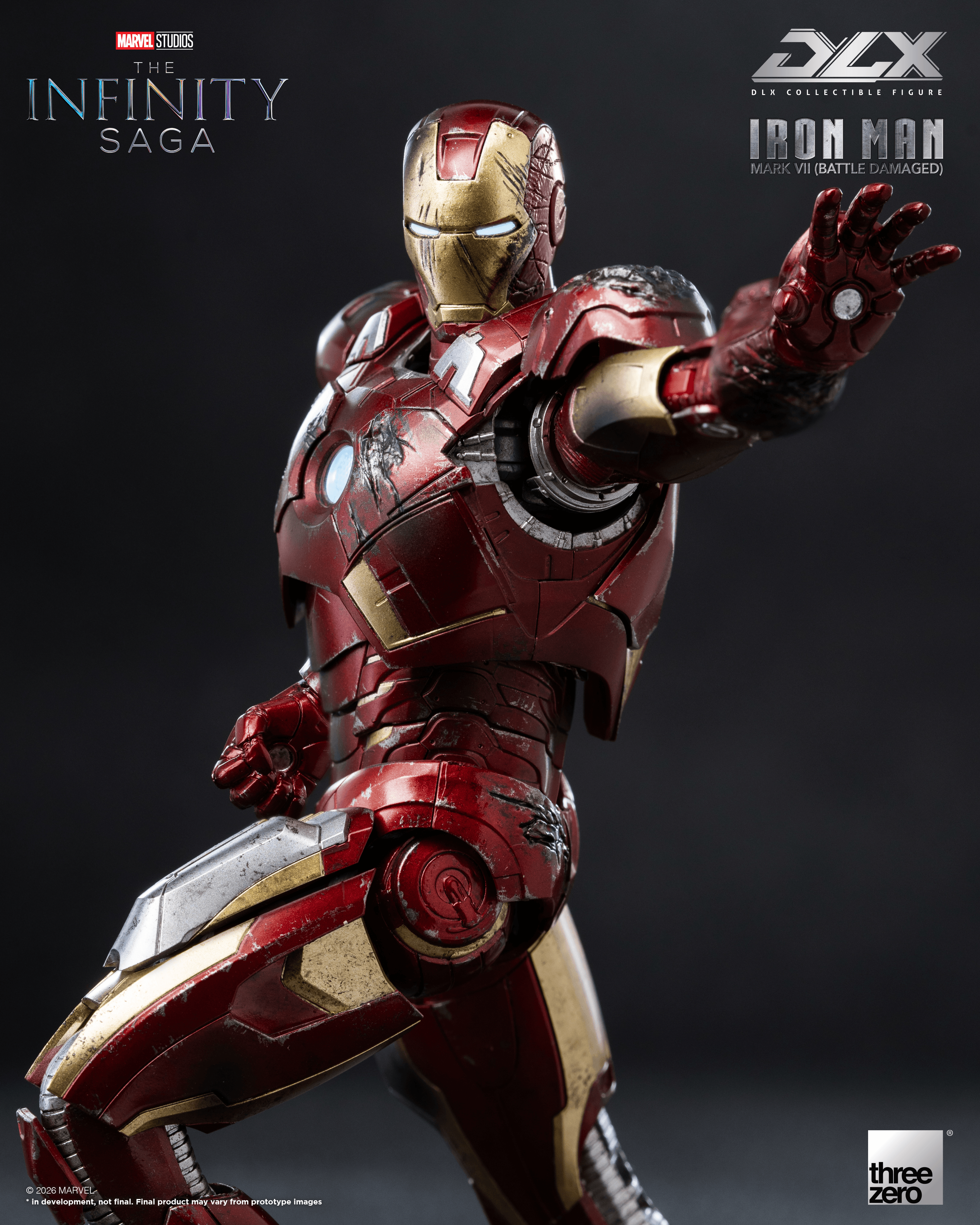 DLX Iron Man Mark 7 (Battle Damaged)