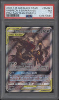 Umbreon & Darkrai GX Pokemon Tag Team Power Collection #SM241 PSA 7