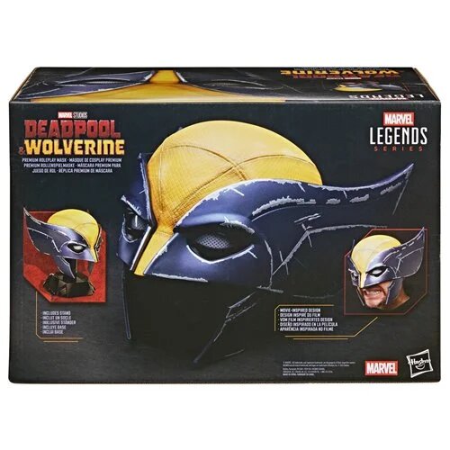 Marvel Legends Deadpool & Wolverine Wolverine Premium Roleplay Mask Prop Replica