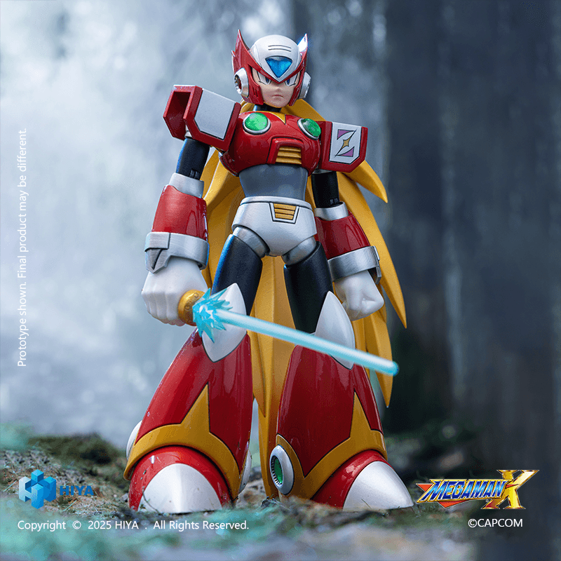 HIYA Exquisite Basic Series None Scale 5.7 Inch Mega Man X series Zero Action Figure