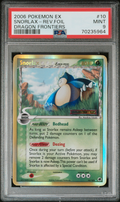 PSA 9 SNORLAX-REV.FOIL DRAGON FRONTIERS