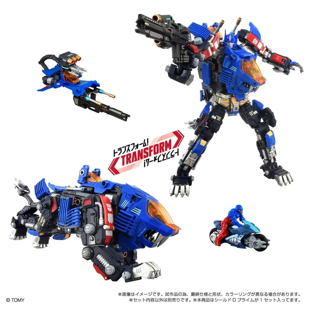 Takara Tomy x Hasbro -  Transformers X Zoids X Diaclone - Shield-D-Prime Synergenex Series