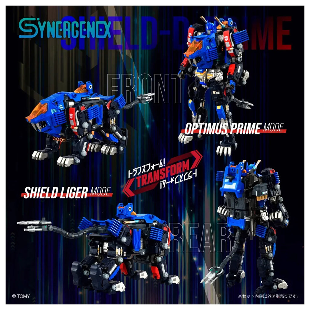 Takara Tomy x Hasbro -  Transformers X Zoids X Diaclone - Shield-D-Prime Synergenex Series