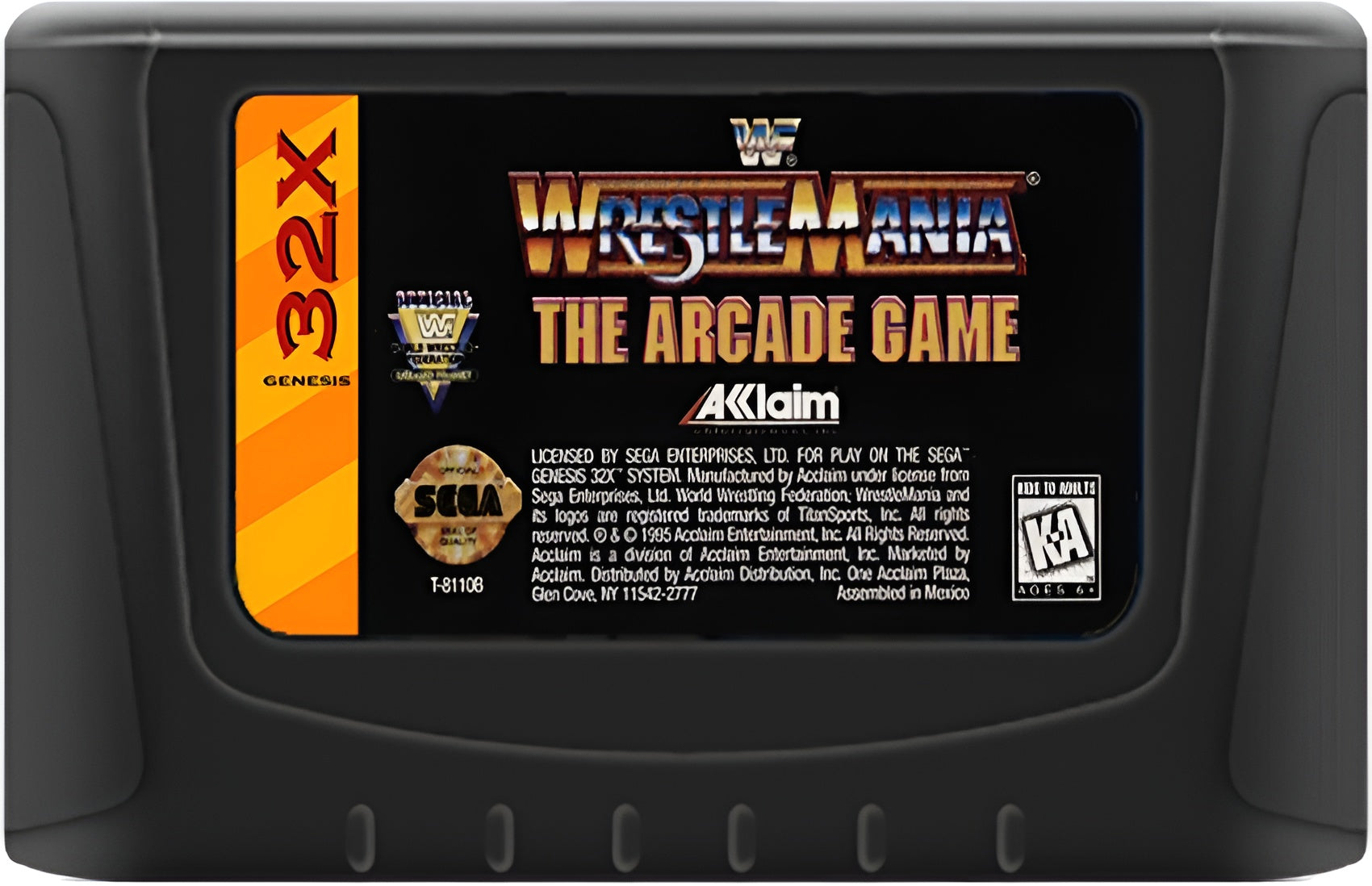 WWF Wrestlemania: The Arcade Game 32X - Sega Genesis