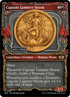 Captain Lannery Storm (Serial Numbered) - March of the Machine: Multiverse Legends (MUL)