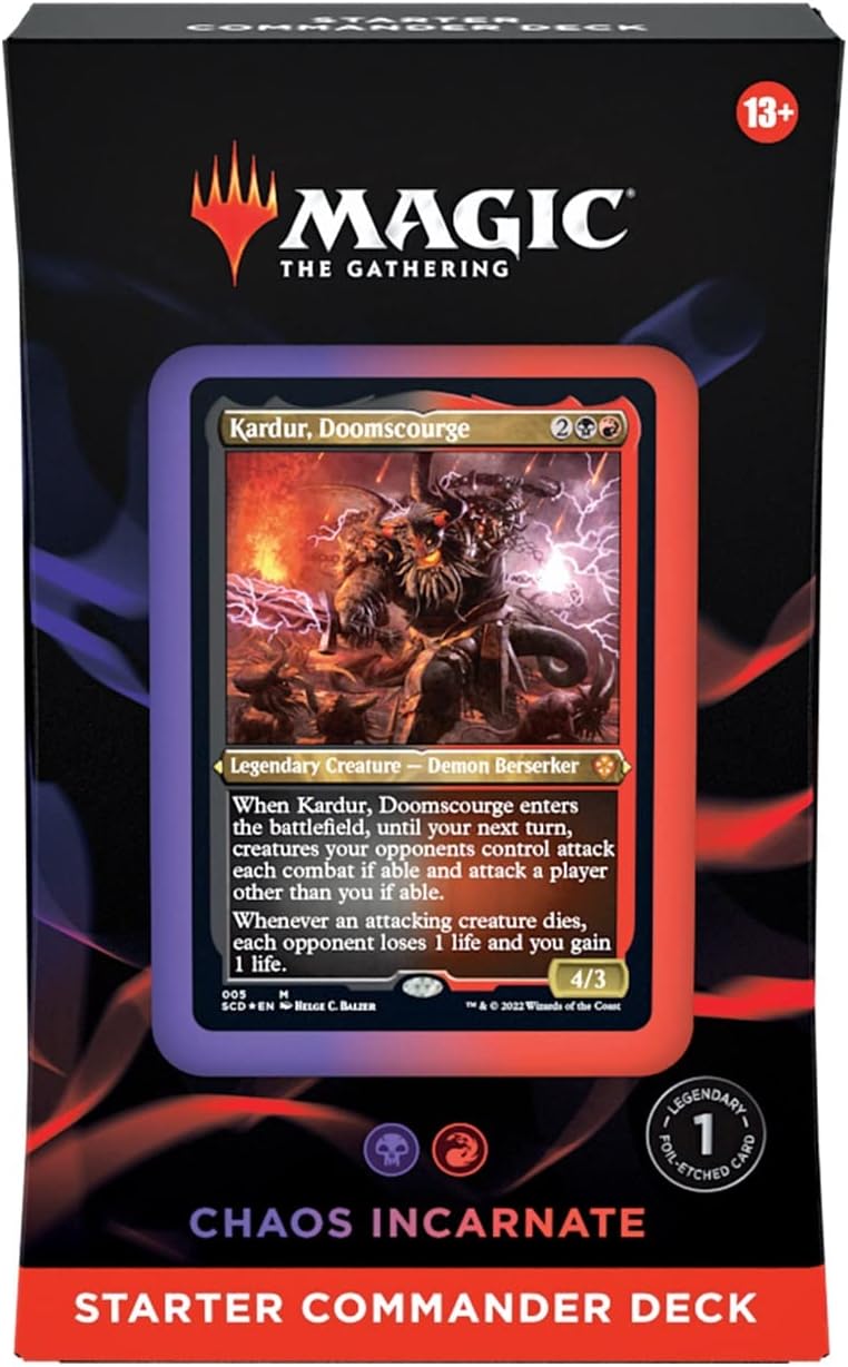 Magic: The Gathering: Starter Commander Deck Display (5 Decks)