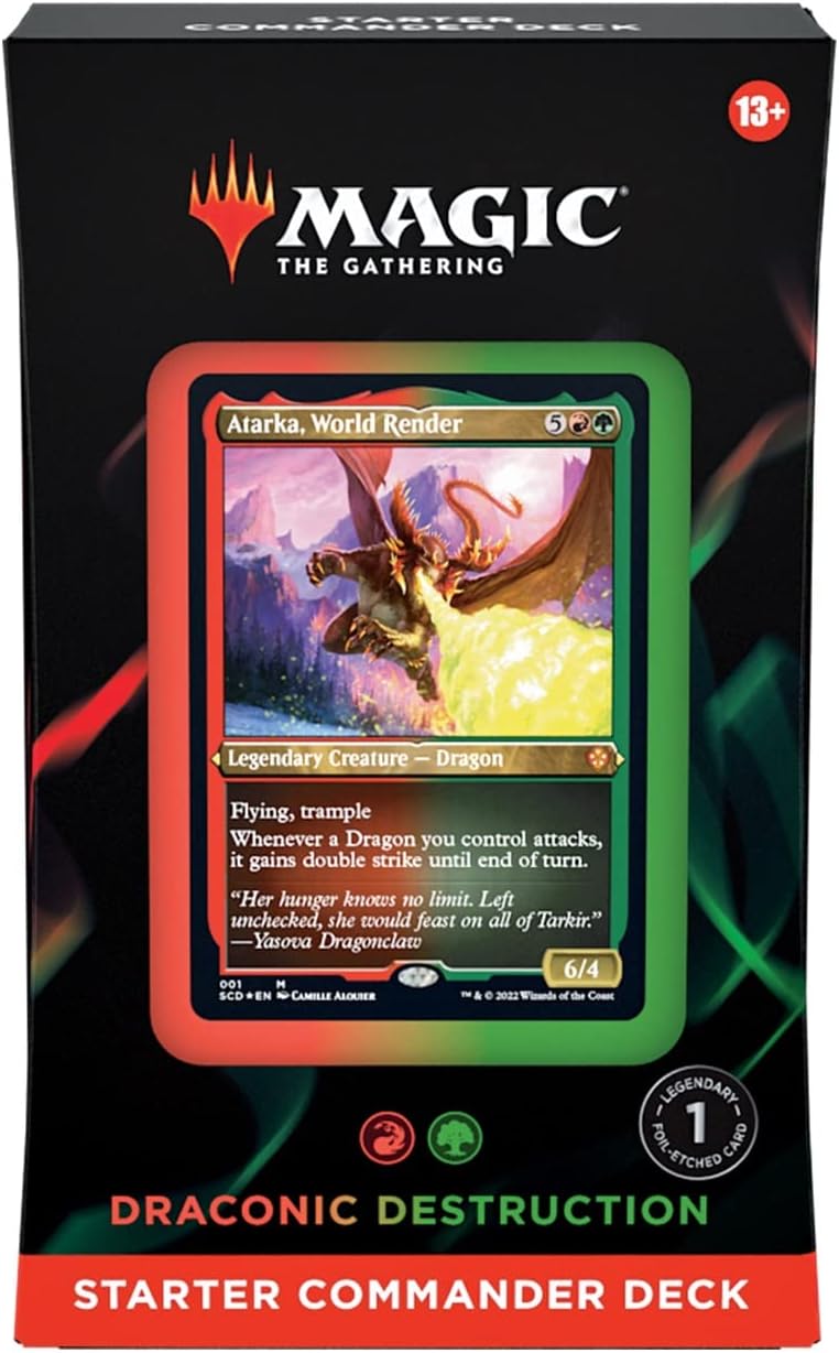 Magic: The Gathering: Starter Commander Deck Display (5 Decks)