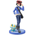 Kotobukiya ARTFX J Pokemon Series Calem with Froakie 1/8 Scale Statue Figure