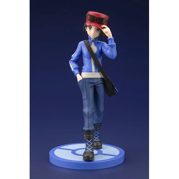 Kotobukiya ARTFX J Pokemon Series Calem with Froakie 1/8 Scale Statue Figure