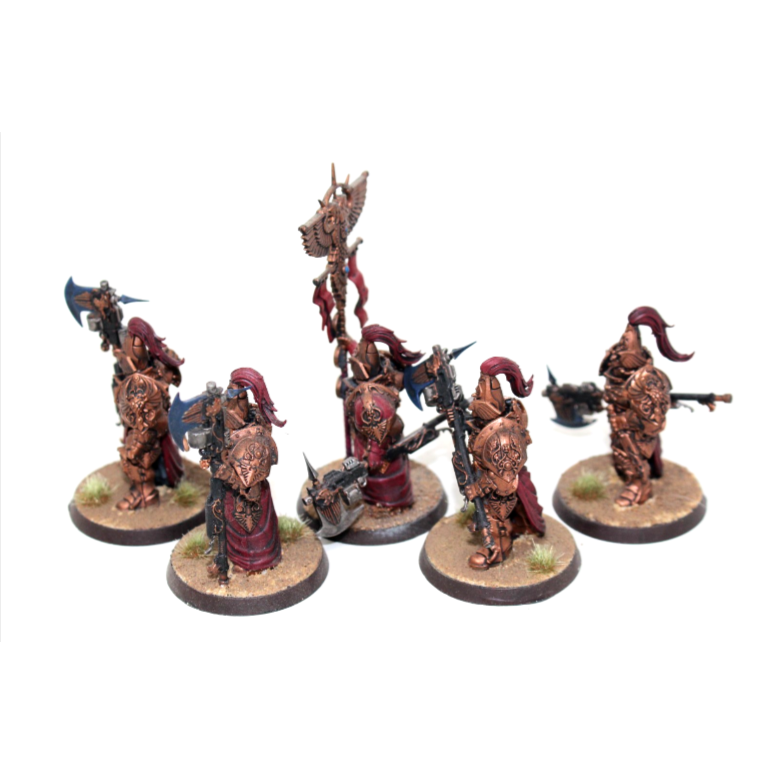 Warhammer Adeptus Custodes Custodian Wardens Well Painted JYS48