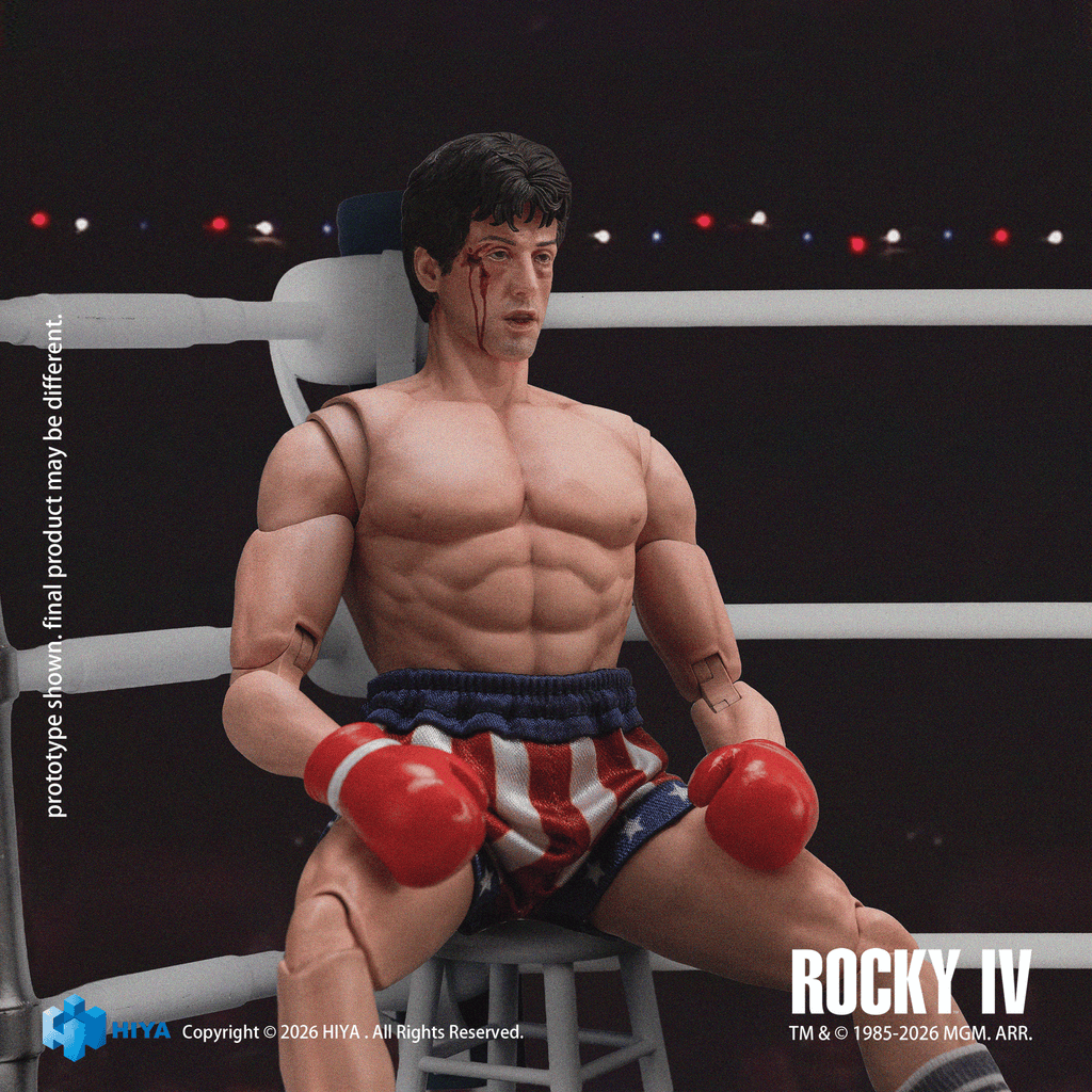 1/12 Scale 6.3 Inch Rocky IV Rocky Boxer Version Action Figure