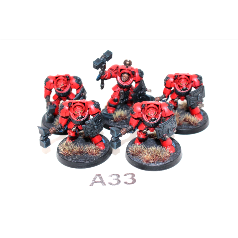 Warhammer Blood Angels Assault Terminator Squad A33