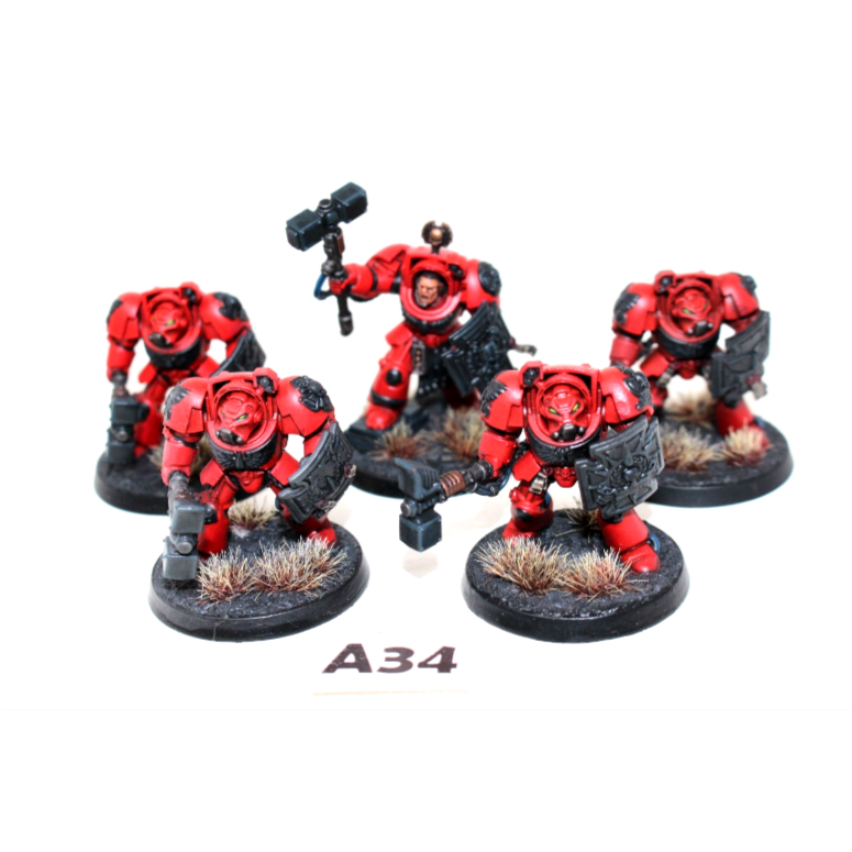 Warhammer Blood Angels Assault Terminator Squad A34