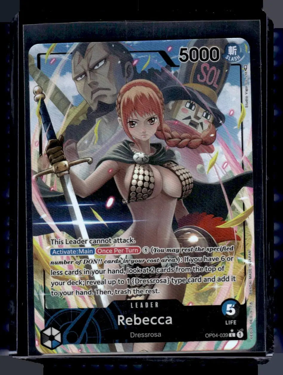 One Piece - Rebecca (039) (Alternate Art) - Kingdoms of Intrigue (OP04)