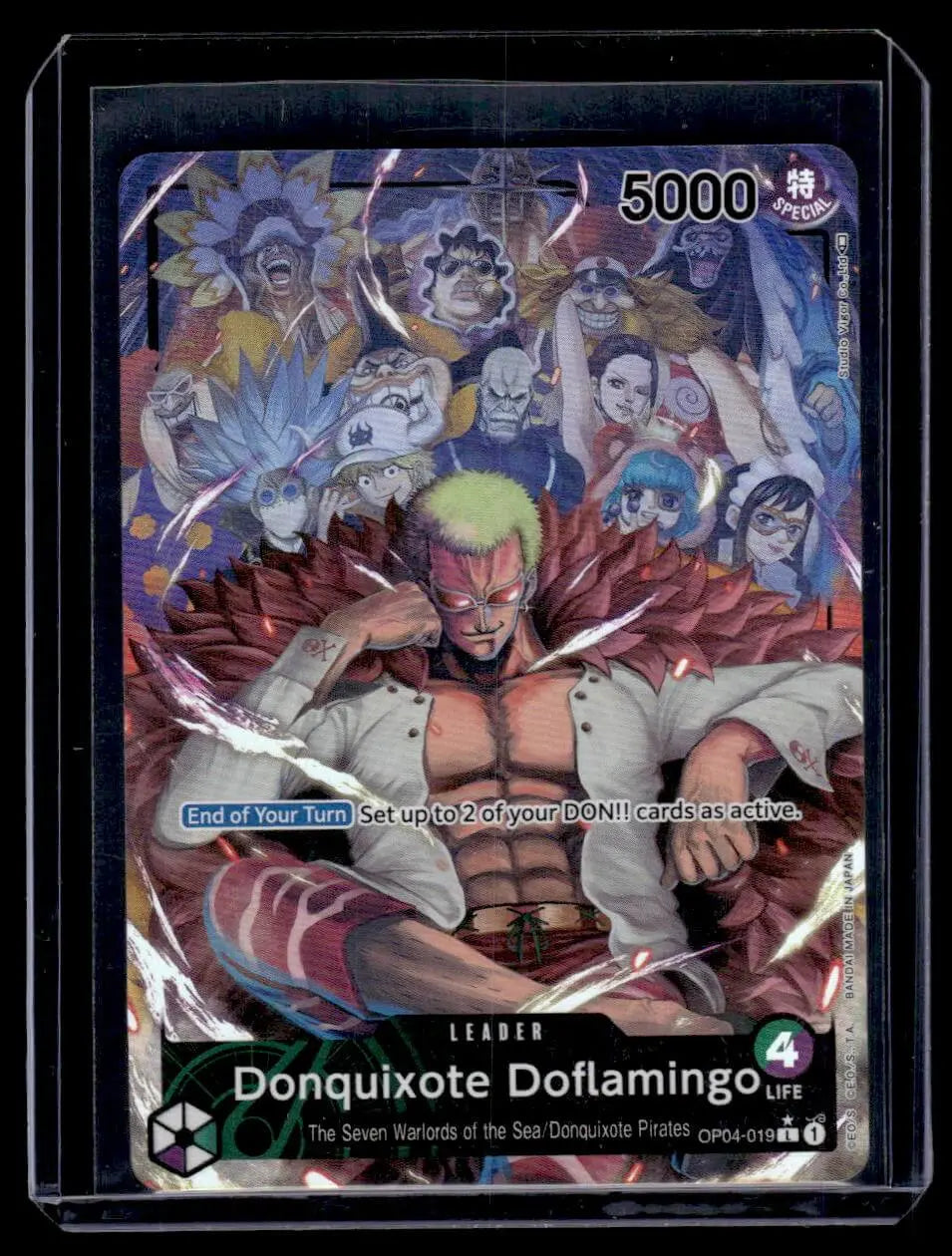 One Piece - Donquixote Doflamingo - OP04-019 - Leader (Alt Art)