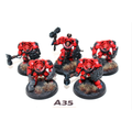 Warhammer Blood Angels Assault Terminator Squad A35