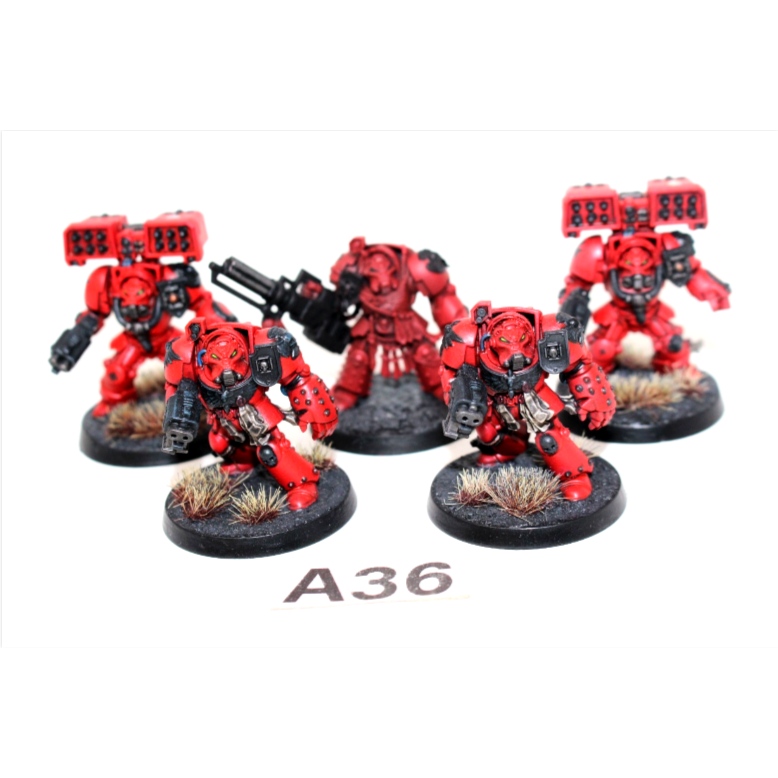 Warhammer Blood Angels Terminator Squad A36