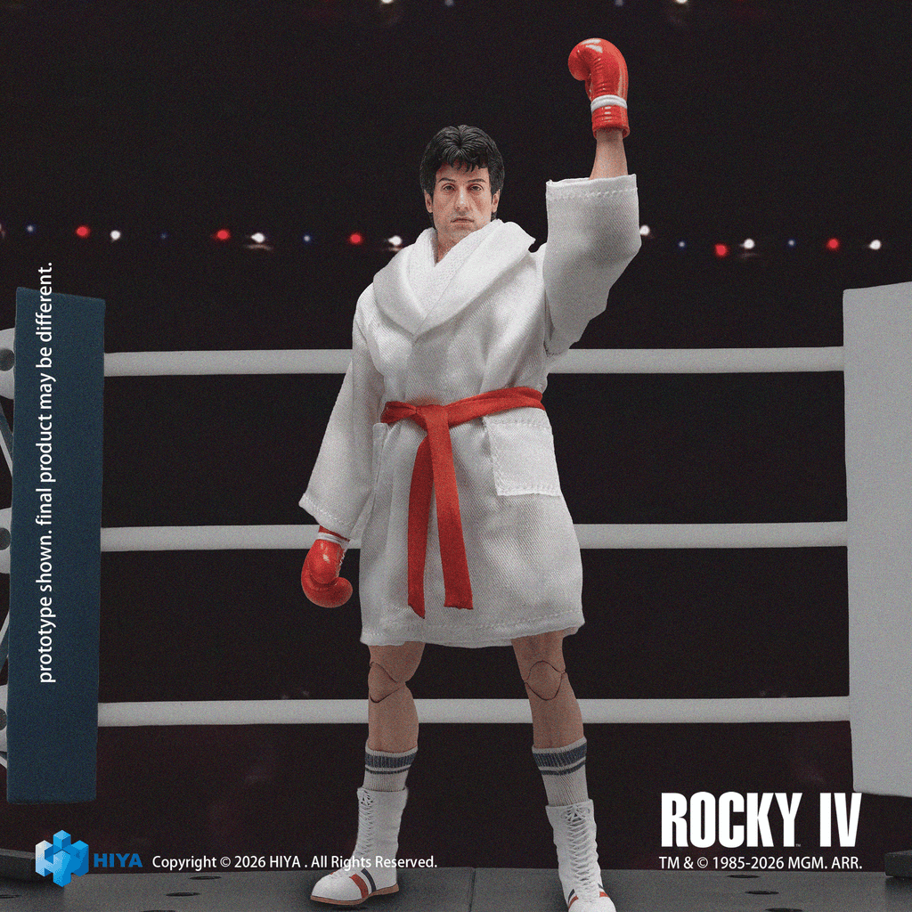 1/12 Scale 6.3 Inch Rocky IV Rocky Boxer Version Action Figure