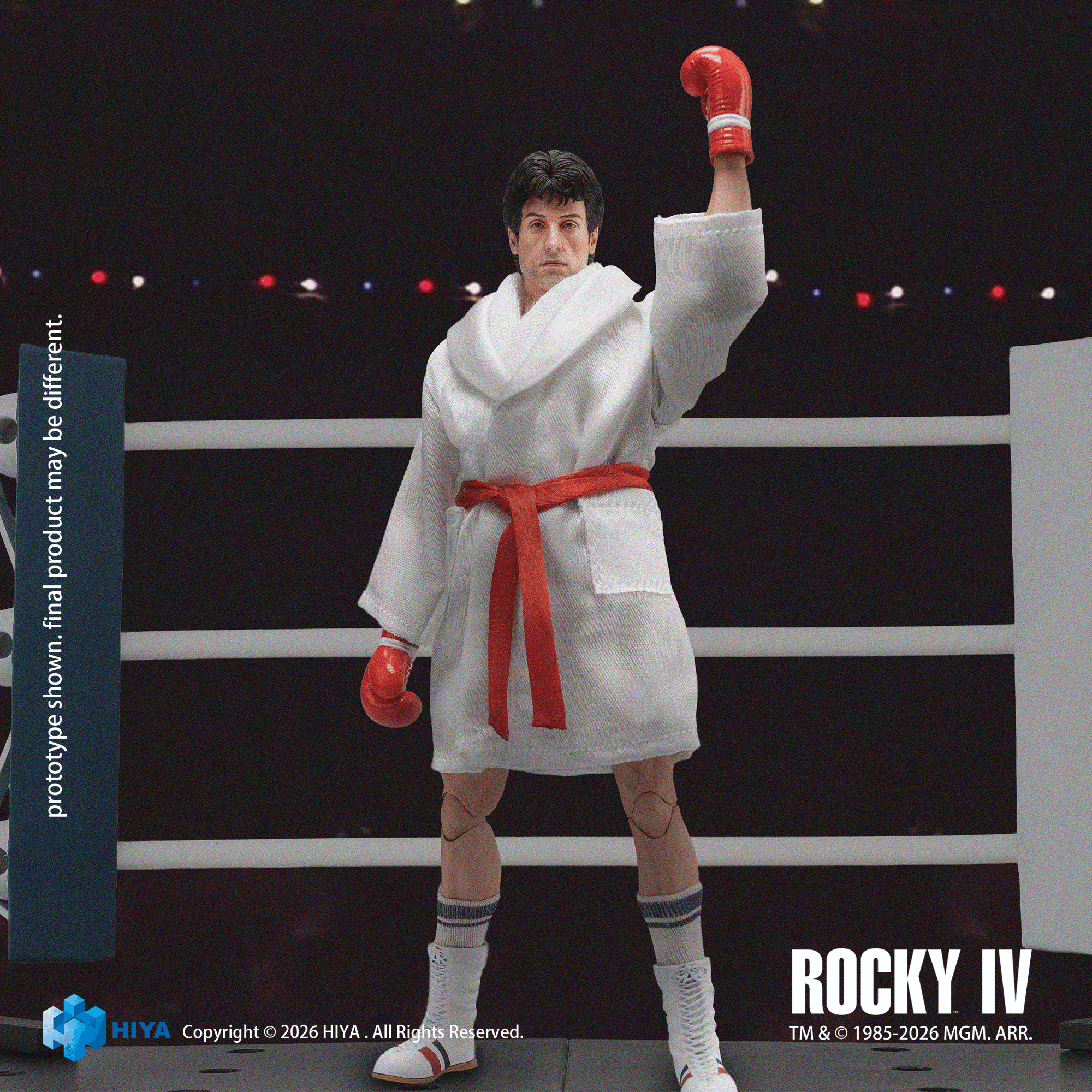 1/12 Scale 6.3 Inch Rocky IV Rocky Boxer Version Action Figure