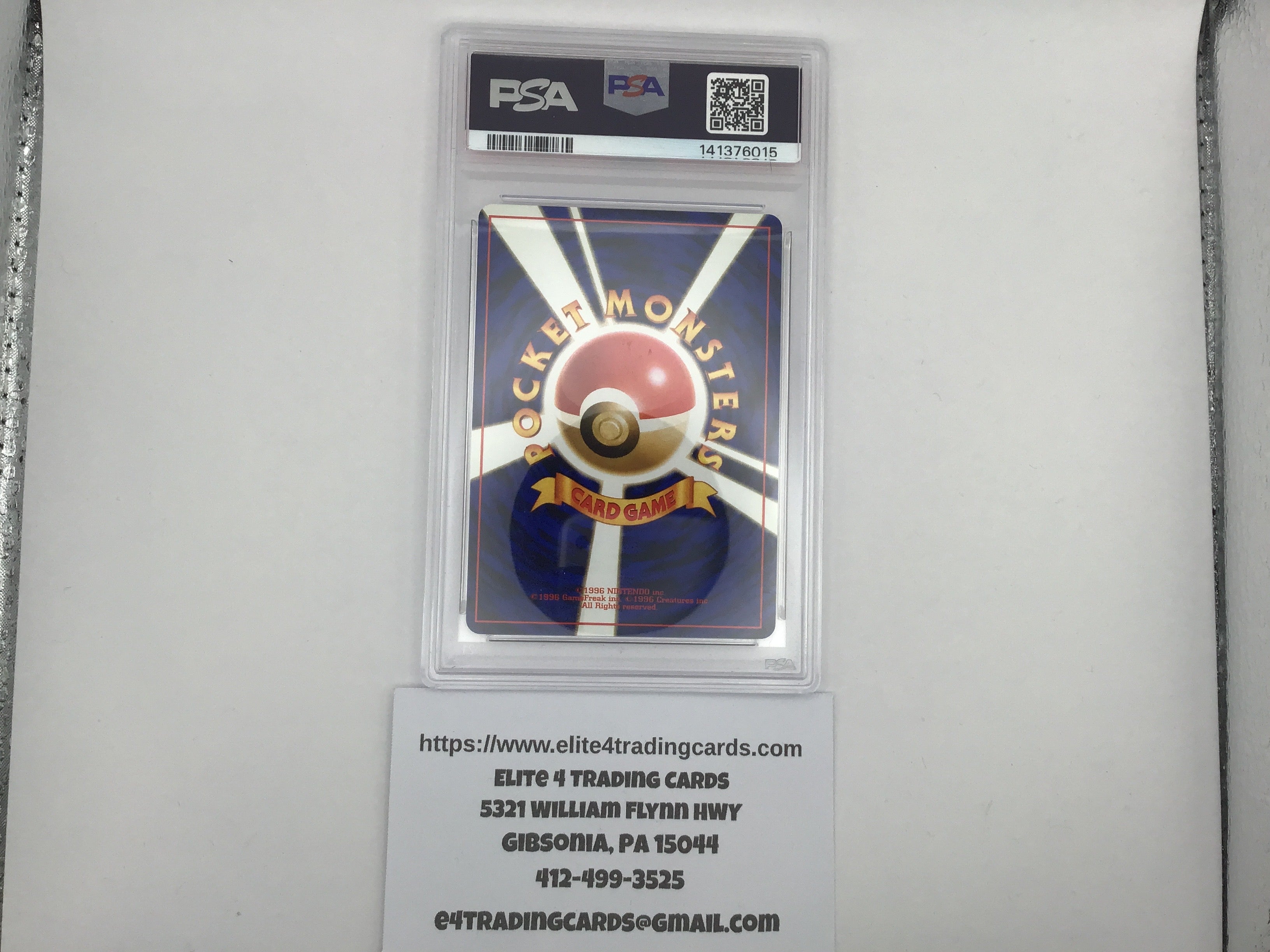 Jynx #124 Pokemon Japanese Expansion Pack (PSA 9)