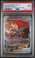 PSA 9 - 2025 POKEMON PRE EN-PRISMATIC EVOLUTIONS #162 ROARING MOON ex SPECIAL ILLUSTRATION RARE