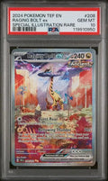 PSA 10 - 024 POKEMON TEF EN-TEMPORAL FORCES #208 RAGING BOLT ex SPECIAL ILLUSTRATION RARE