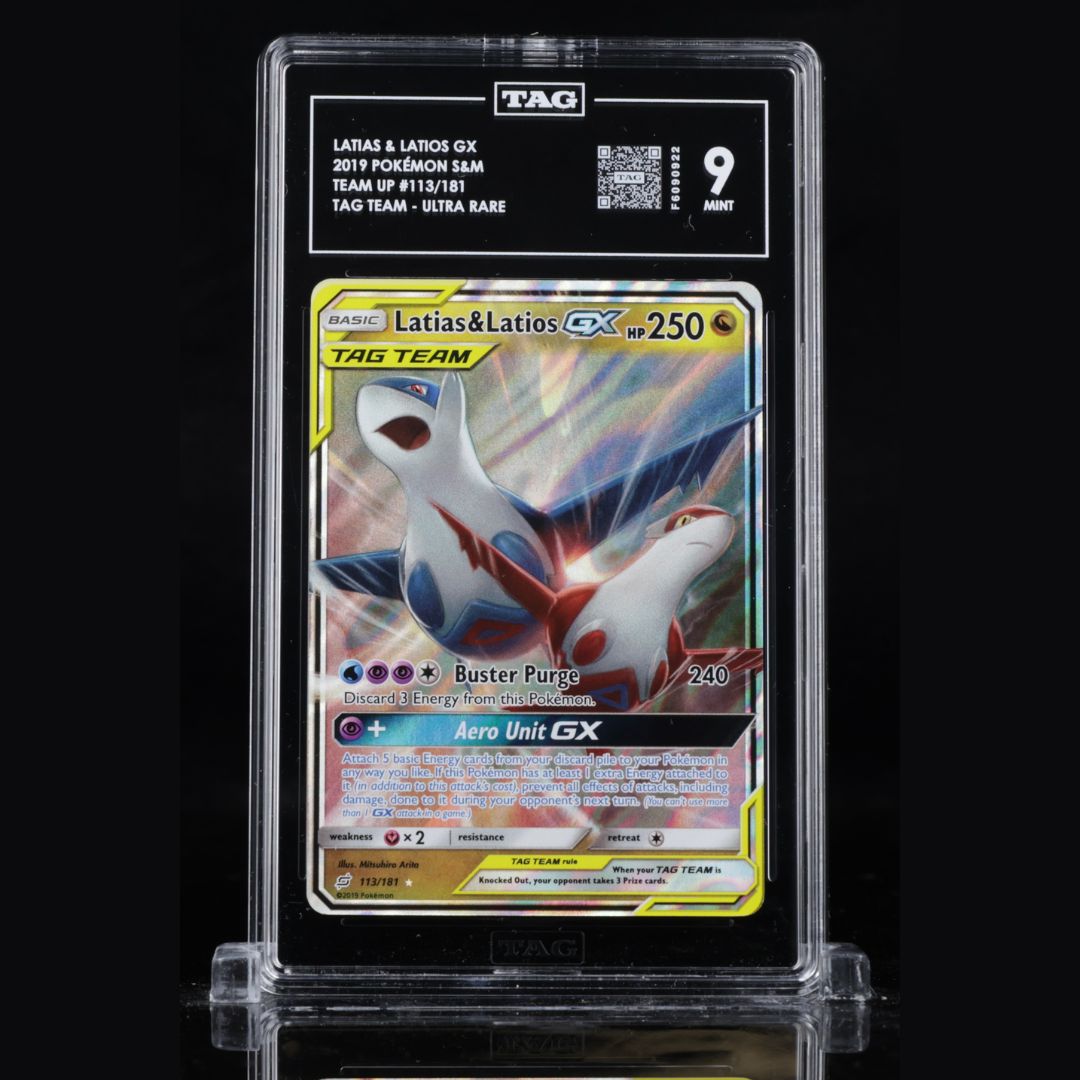 TAG 9 Latias & Latios GX - 2019 Pokemon Team Up