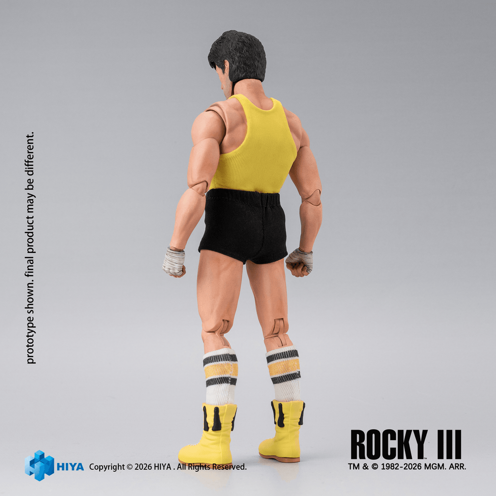 Exquisite Super Series 1/12 Scale 6.3 Inch Rocky III Rocky Boxer Version Action Figure