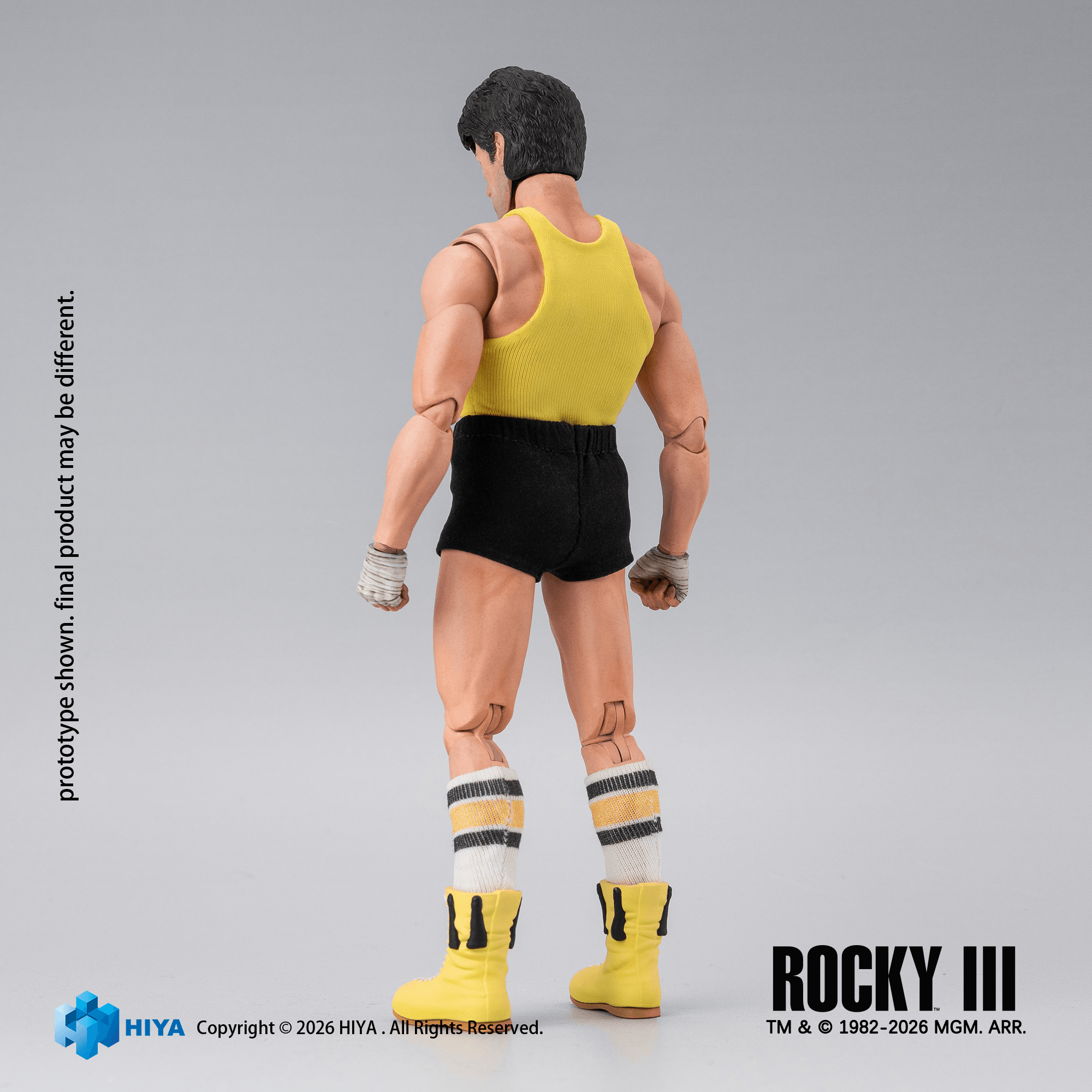 Exquisite Super Series 1/12 Scale 6.3 Inch Rocky III Rocky Boxer Version Action Figure