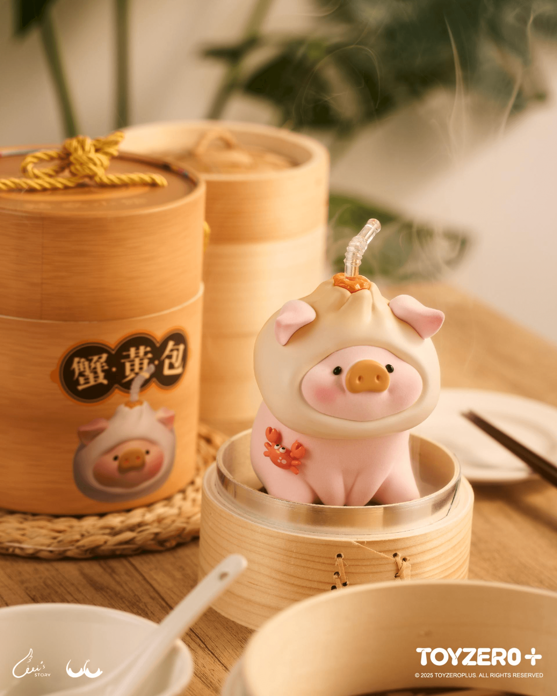 LuLu the Piggy - Crab Roe Bun XL