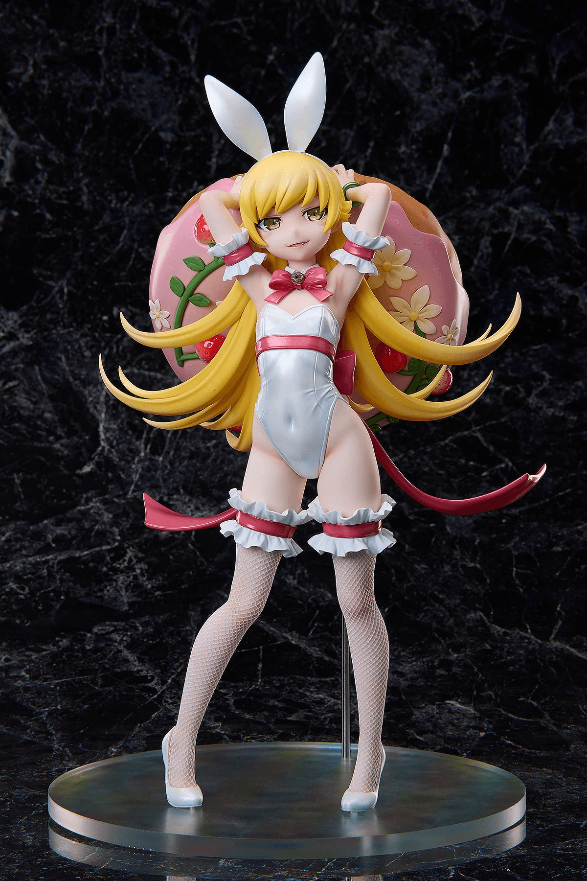 Monogatari Series Shinobu Oshino White Bunny Ver. 1/4 Complete Figure
