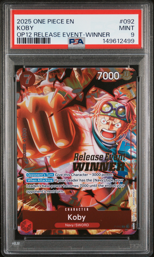 PSA 9 KOBY OP12 RELEASE EVENT-WINNER