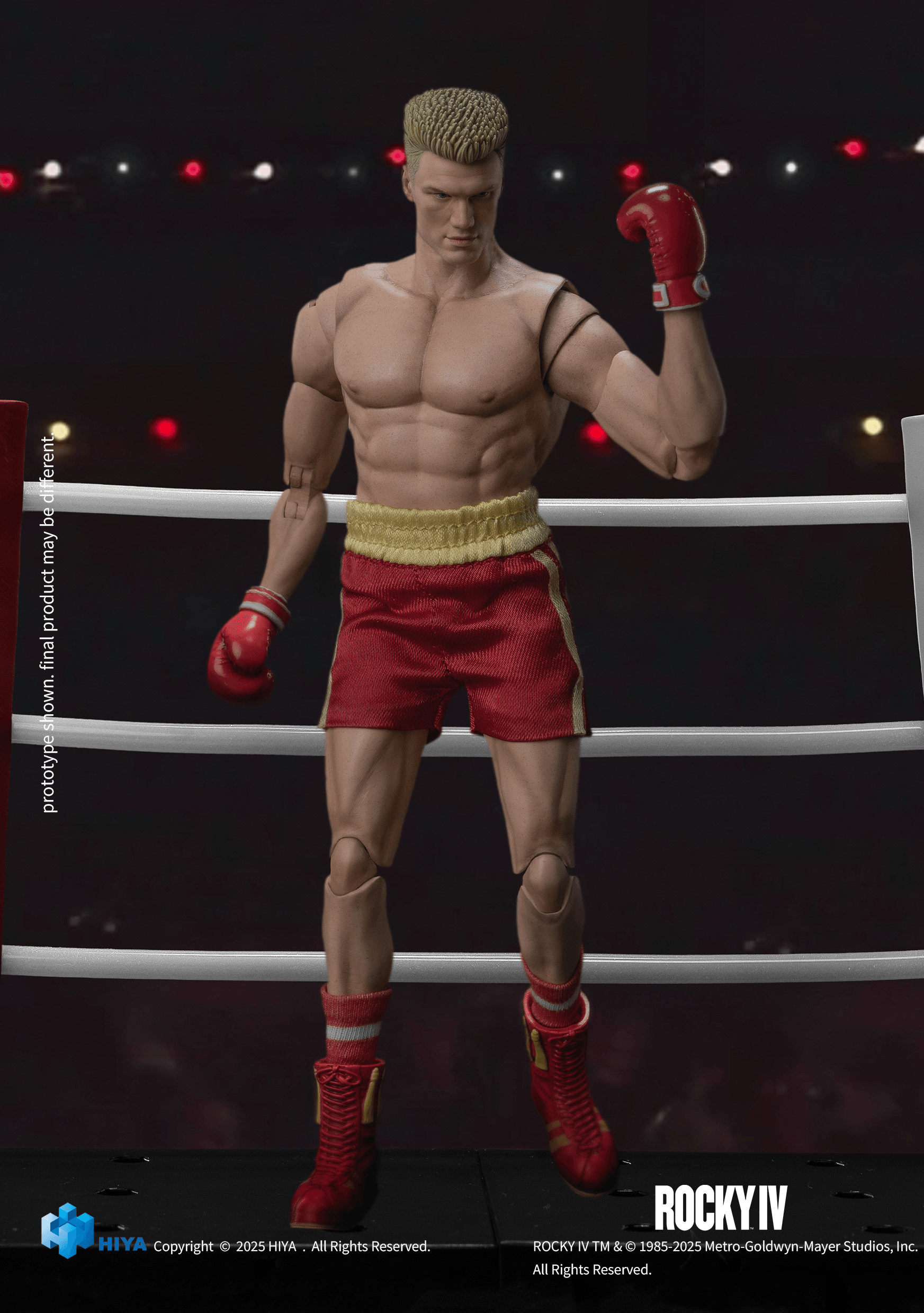 HIYA Exquisite Super Series 112 Scale 6 Inch Rocky IV Ivan Action Figure