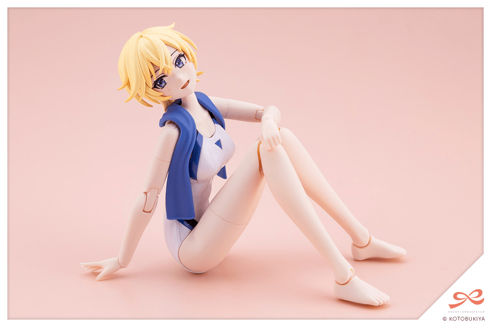 RUI SAOTOME【TOUOU HIGH SCHOOL COMPETITIVE SWIMSUIT】DREAMING STYLE WHITE DOLPHIN