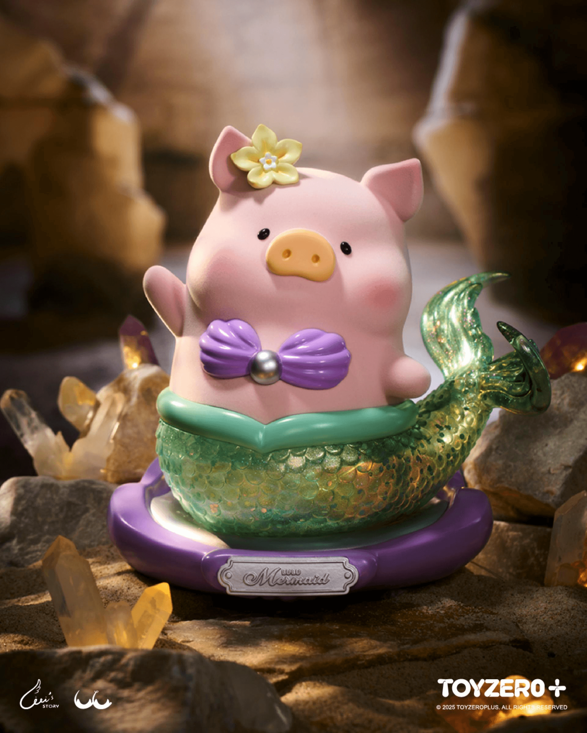 LuLu the Piggy - 2XL Mermaid