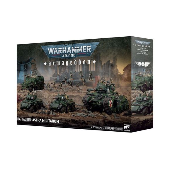 Warhammer 40k: Armageddon Battalion - Astra Militarum
