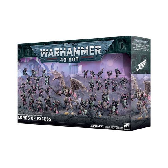 Warhammer 40k: Emperor's Children Battleforce - Lords of Excess
