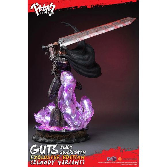 First 4 Figures Berserk Guts Black Swordsman Exclusive Edition Bloody Variant 28" Resin Statue