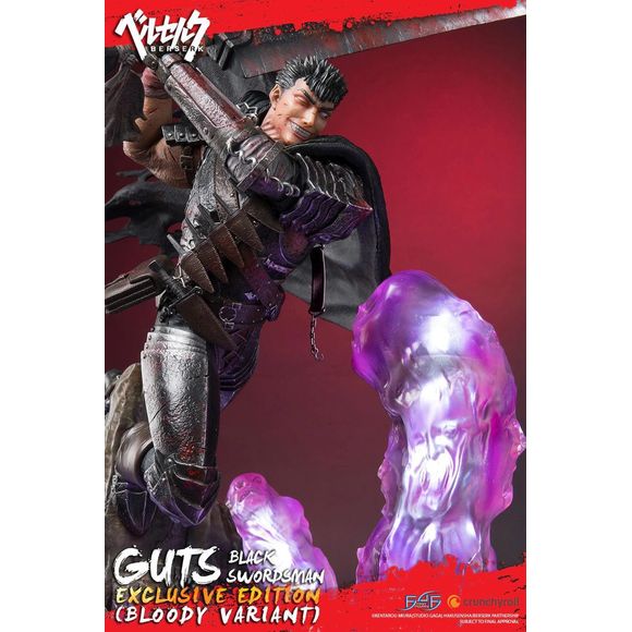 First 4 Figures Berserk Guts Black Swordsman Exclusive Edition Bloody Variant 28" Resin Statue