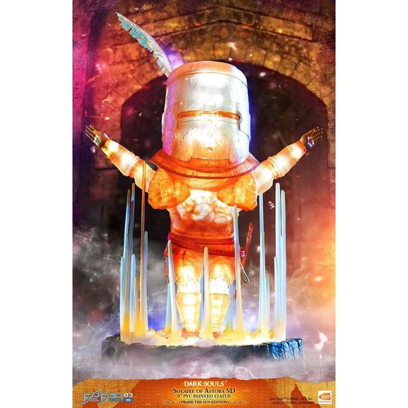 First 4 Figures Dark Souls Solaire of Astora SD Praise the Sun Edition PVC Statue