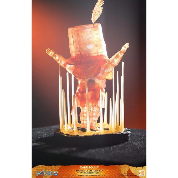 First 4 Figures Dark Souls Solaire of Astora SD Praise the Sun Edition PVC Statue
