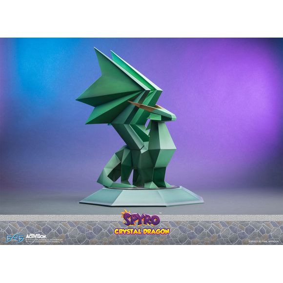 First 4 Figures Spyro The Dragon Crystal Dragon 22" Resin Statue