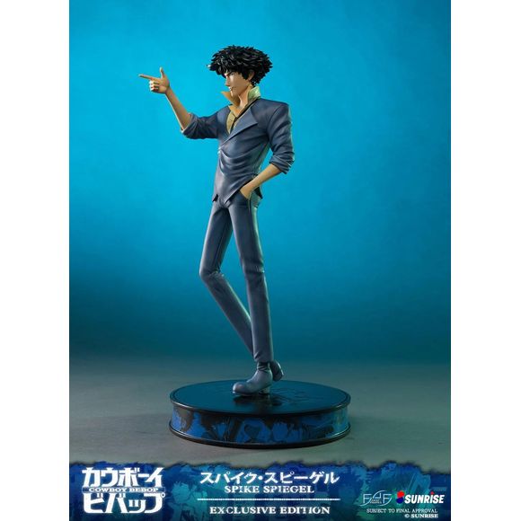 First 4 Figures Cowboy Bebop Spike Spiegel Exclusive Edition 20.5" Resin Statue
