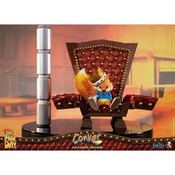 First 4 Figures Conker's Bad Fur Day Conker Exclusive Edition 18" Resin Statue