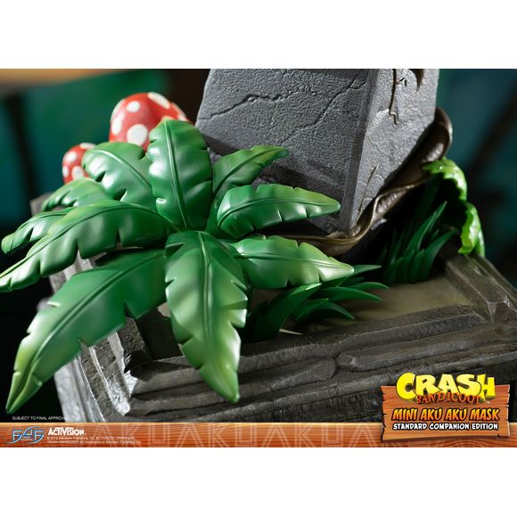 First 4 Figures F4F Crash Bandicoot Mini Aku Aku Mask 16-inch Resin Statue