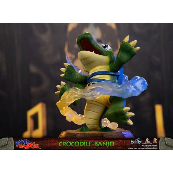 First 4 Figures Banjo Kazooie Crocodile Banjo Standard Edition 8.3" Resin Statue