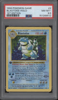 Blastoise Pokemon Base Set Holo 1st Edition #2 PSA 8.5