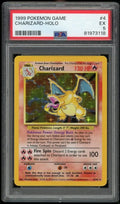PSA 5 - 1999 POKEMON GAME #4 CHARIZARD-HOLO