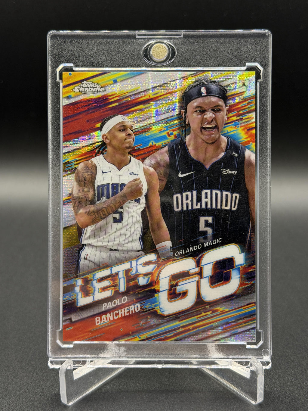 2025-26 Topps Chrome #LG-9 Paolo Banchero Let's Go Case Hit