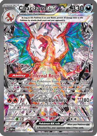 Charizard ex - 223/197 (223) [SV03] Pokemon SV03: Obsidian Flames